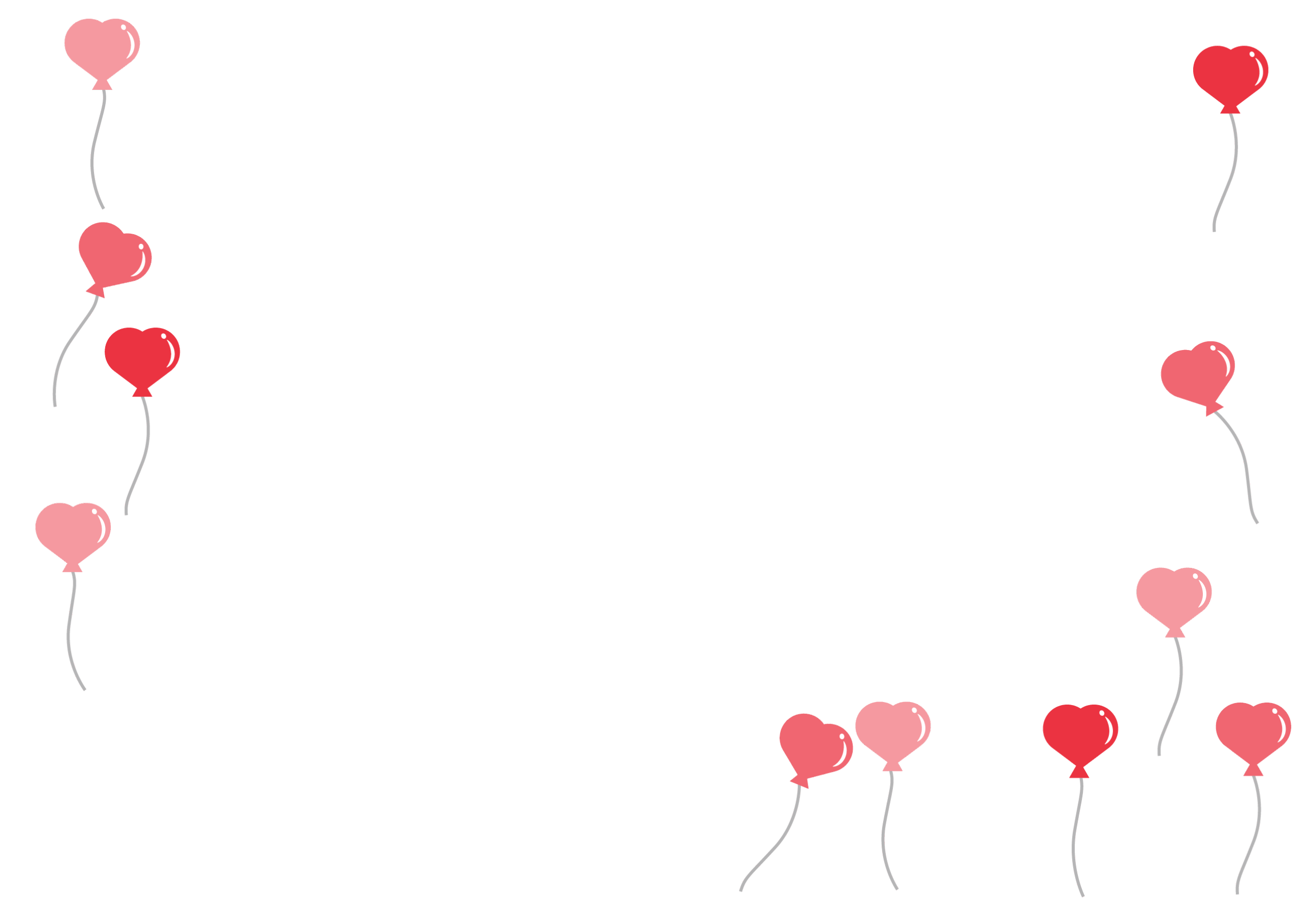 無料テンプレート ワンポイント バルーン