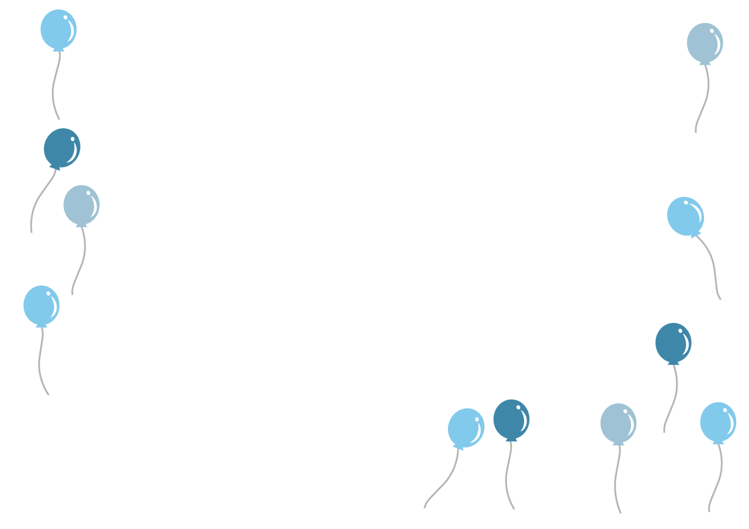 無料テンプレート ワンポイント 飾り枠