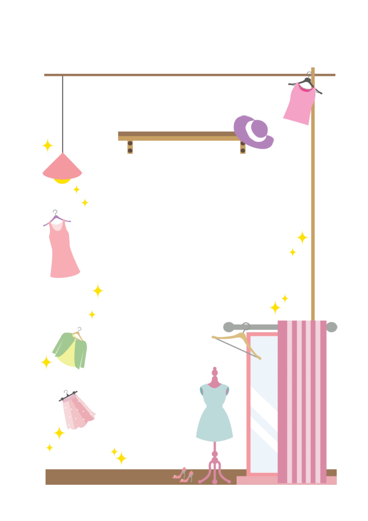 無料テンプレート お知らせ・張り紙 POP