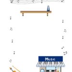 無料テンプレート お知らせ・張り紙 お店