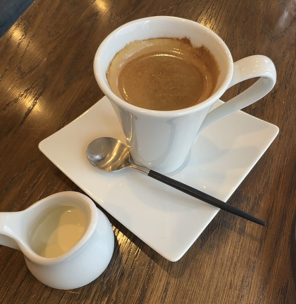 味わい深いコーヒー