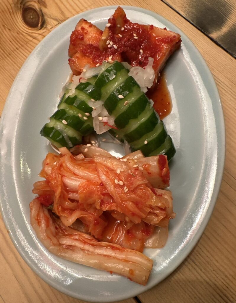 キムチ盛り合わせ