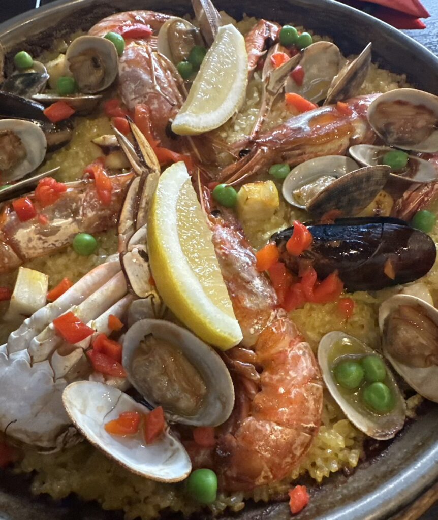 魚介のパエリア