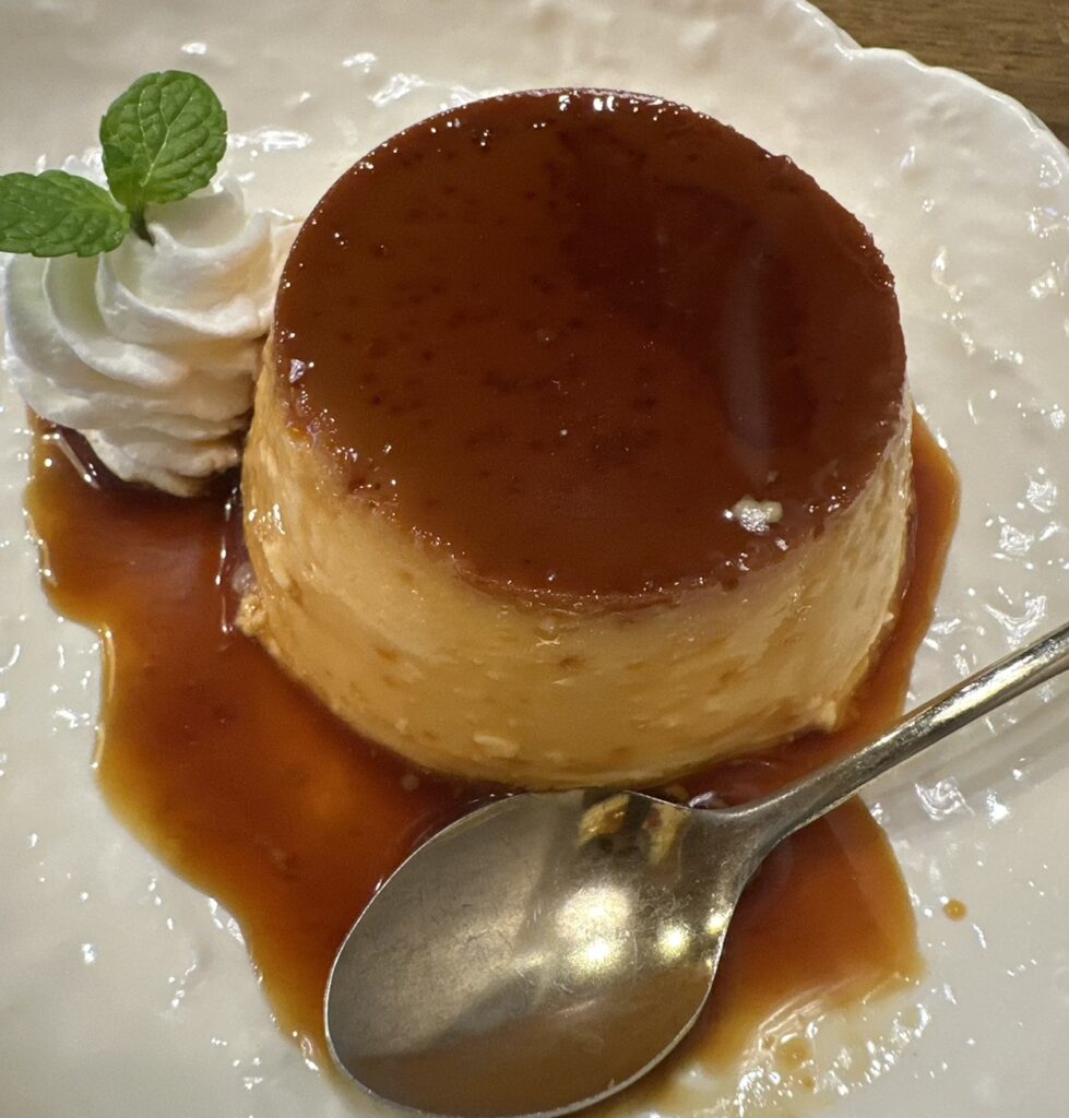 昔ながらの固めプリン