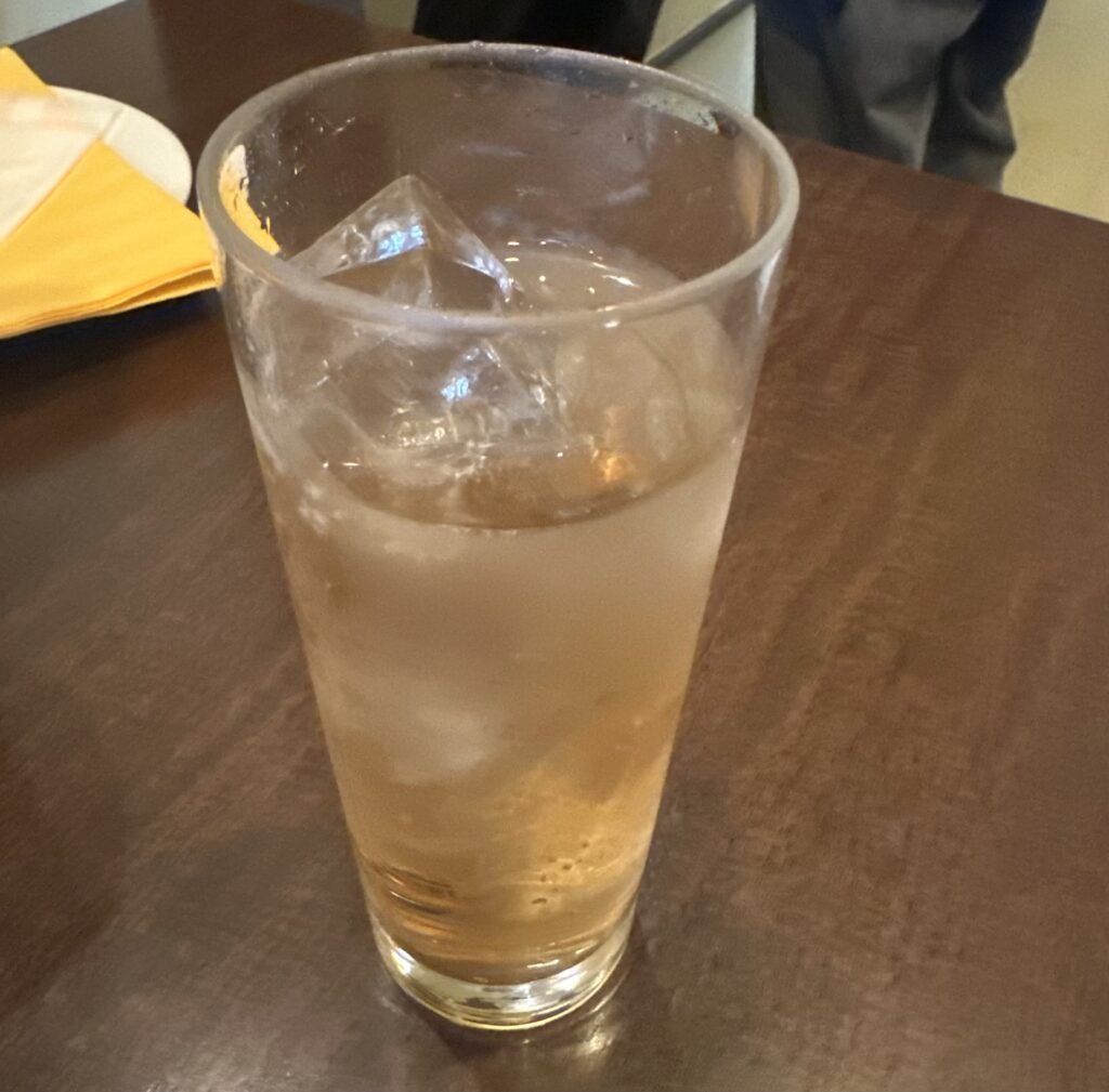 ジンジャーエール辛口