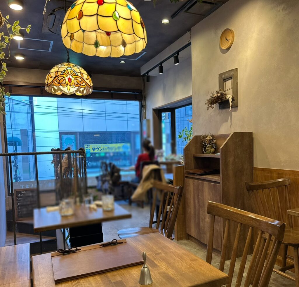 居心地の良い店内