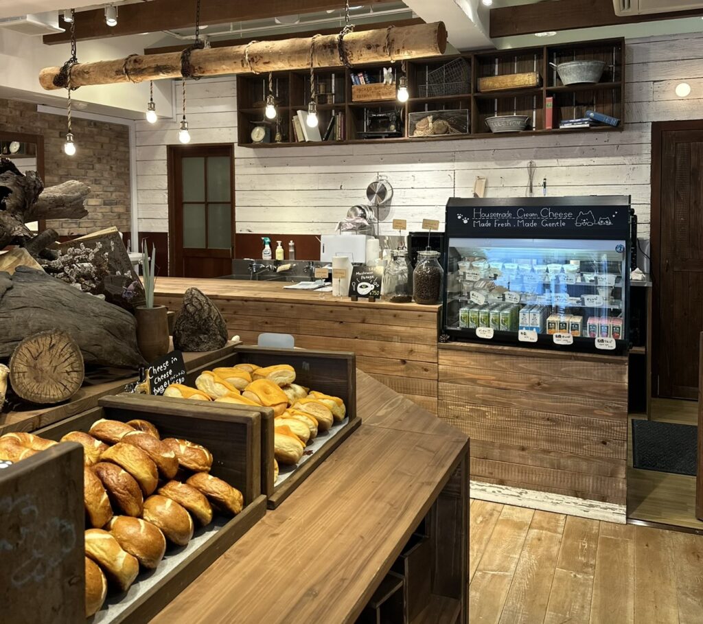 おしゃれな店内