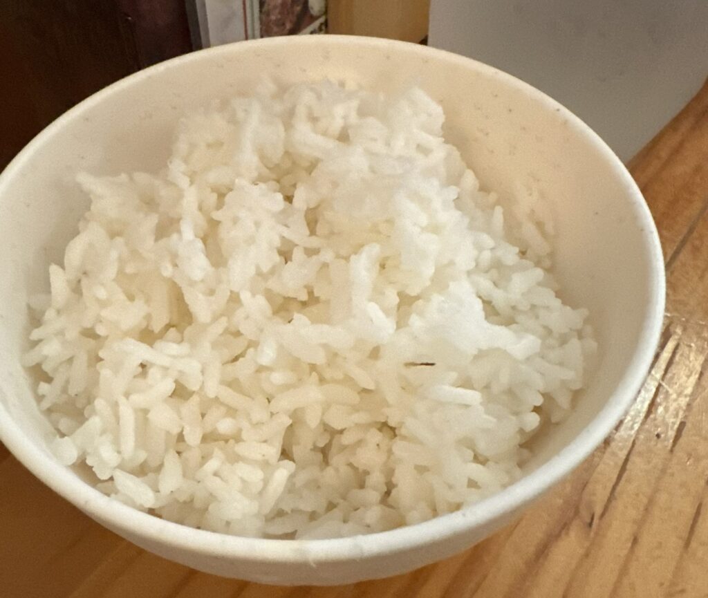 大盛の白米☆