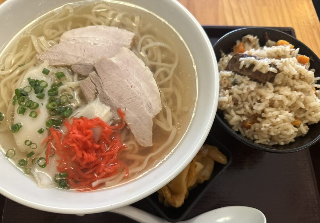 沖縄そば定食