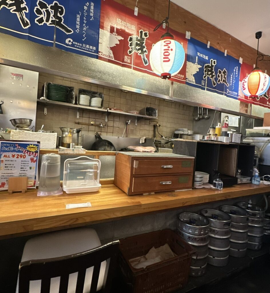 カウンター席