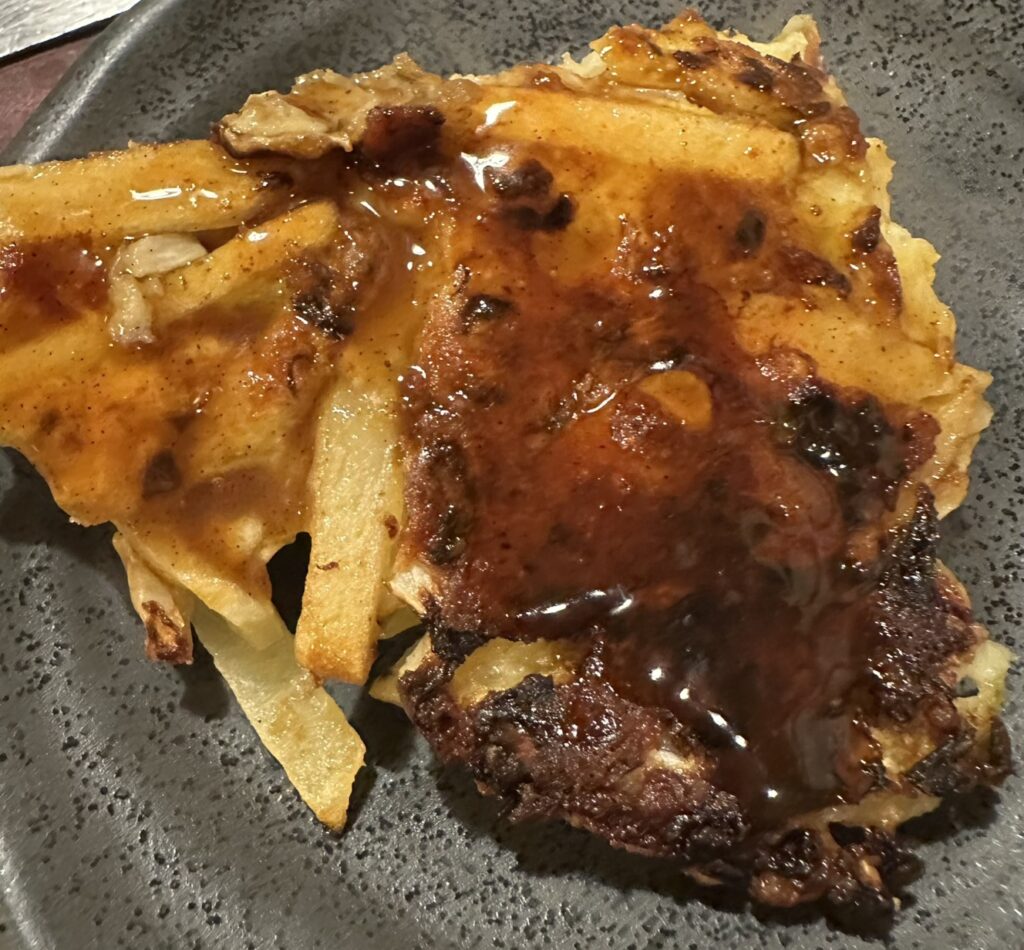 「お好み焼き/じゃがチーズ天」をいただきます