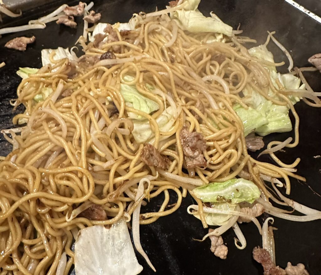 炒めます