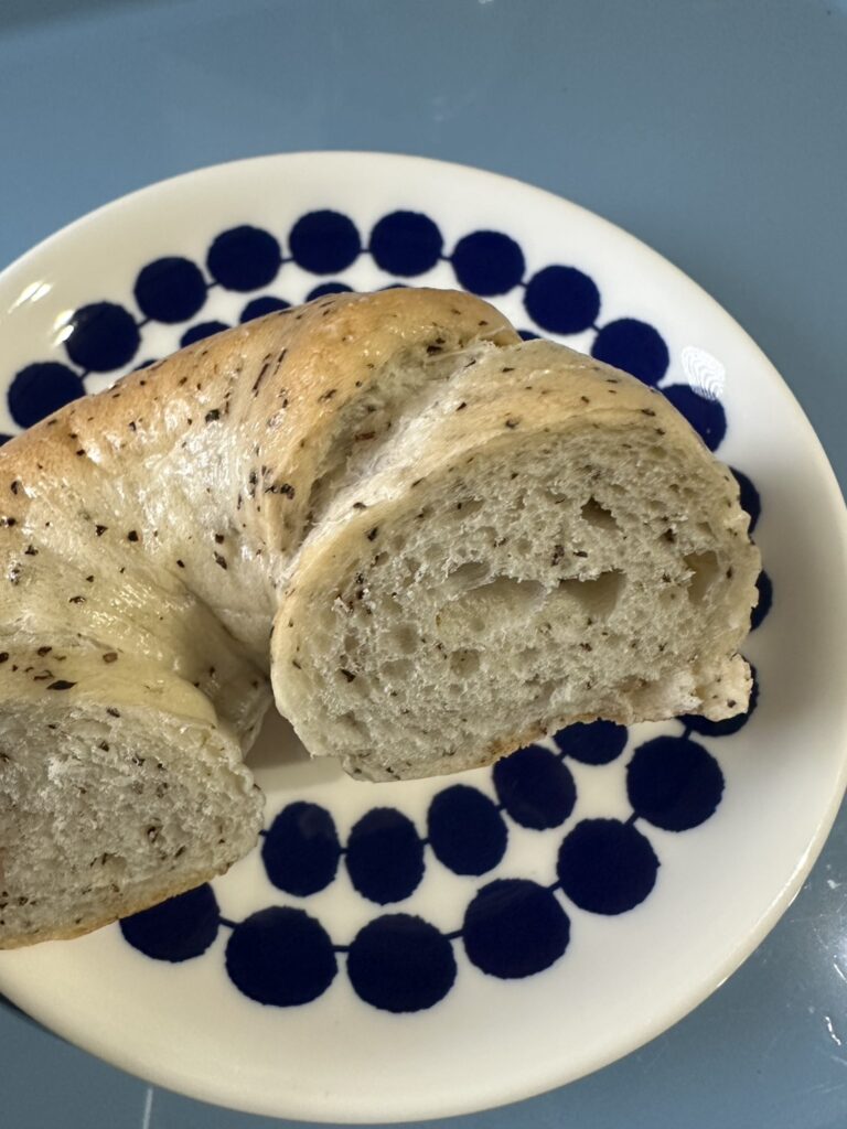 ベーグルが好きなので、お買い物