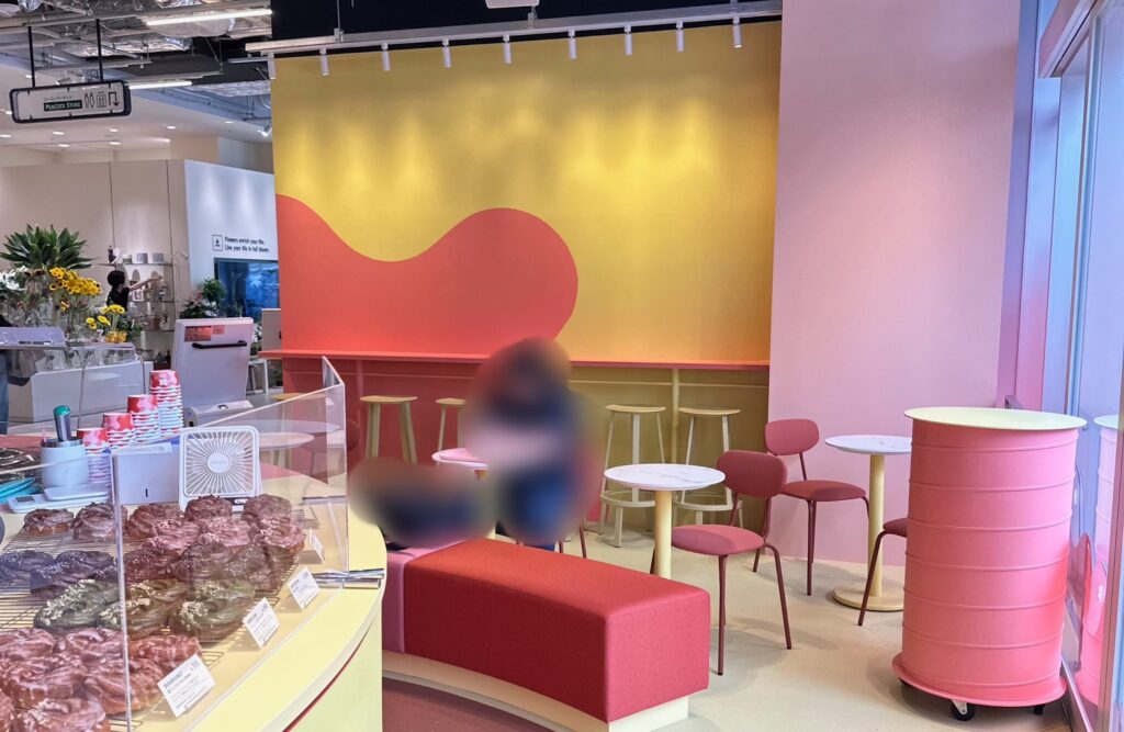 可愛い店内