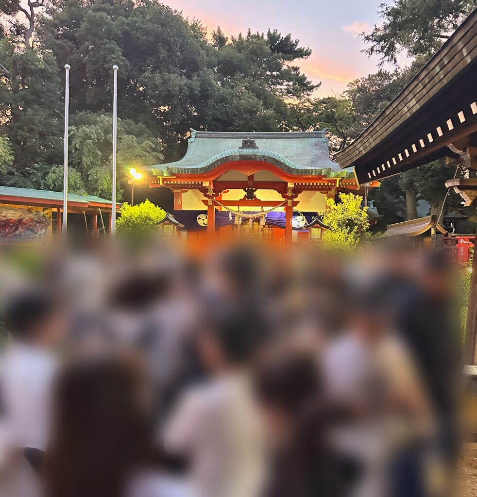「自由が丘緑が丘・熊野神社」
